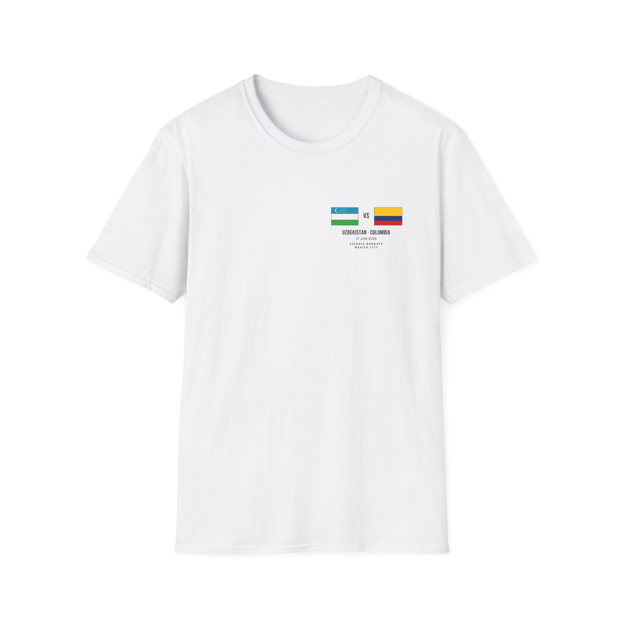 World Cup 2026 T-Shirt | Uzbekistan vs Colombia | Group Stage Soccer Tee | Unisex Fan Gift