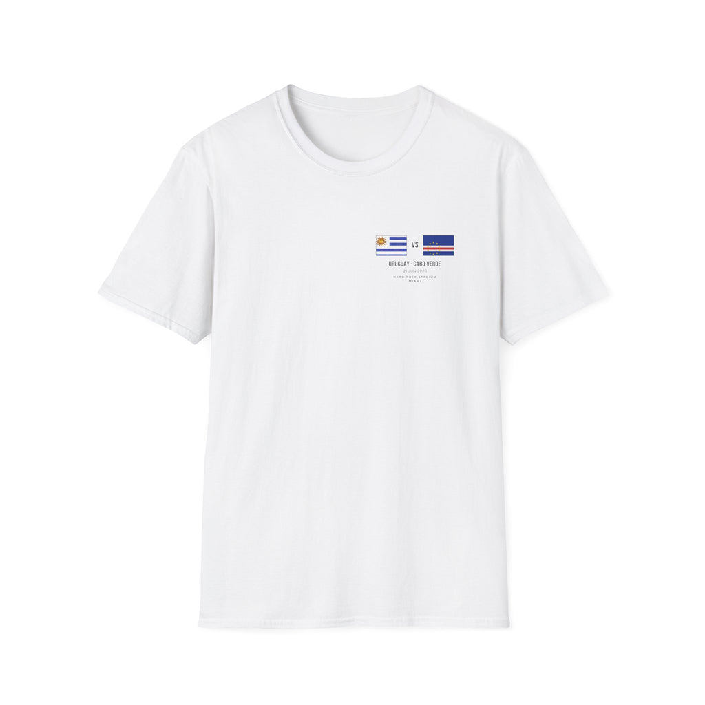 World Cup 2026 T-Shirt | Uruguay vs Cape Verde | Group Stage Soccer Tee | Unisex Fan Gift