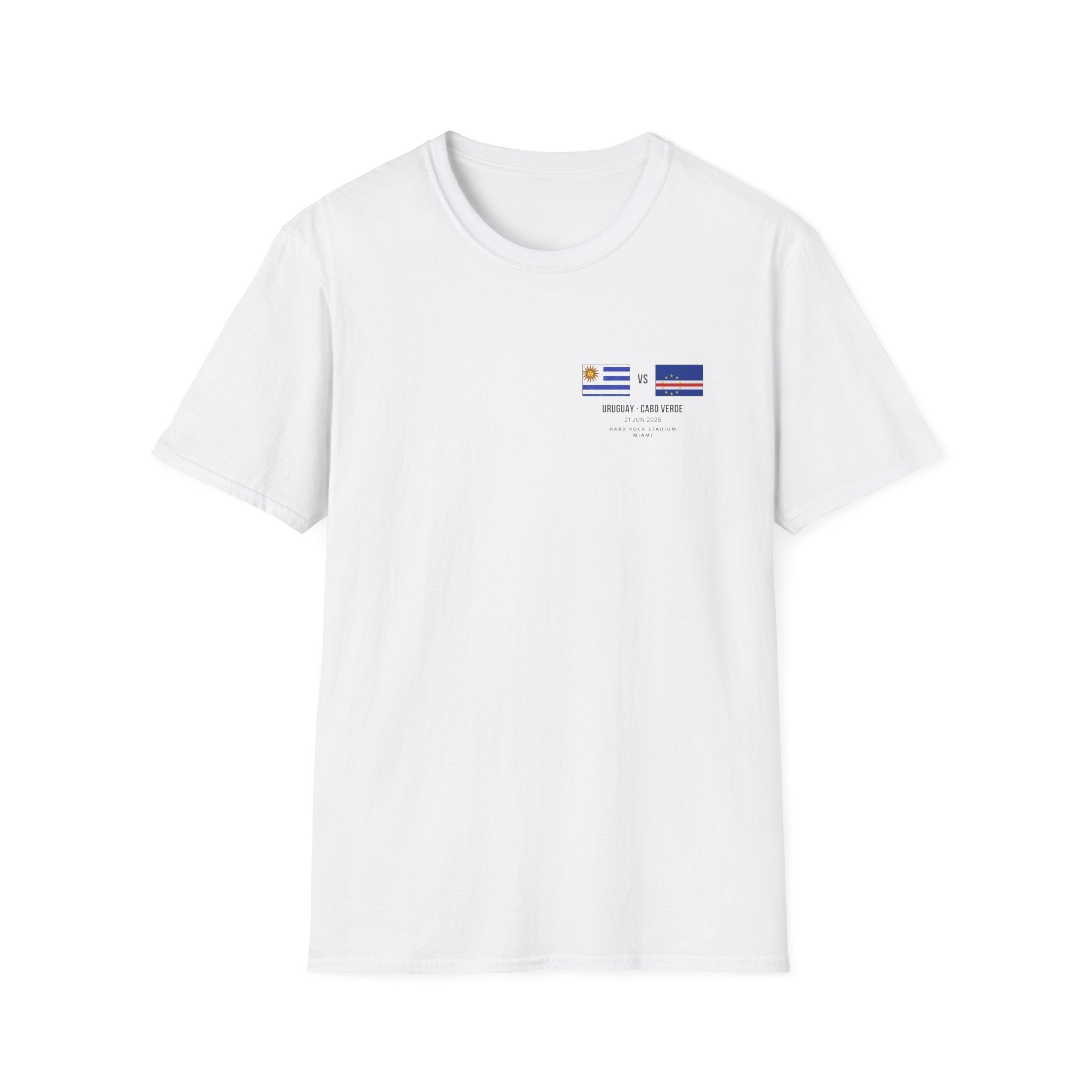 World Cup 2026 T-Shirt | Uruguay vs Cape Verde | Group Stage Soccer Tee | Unisex Fan Gift