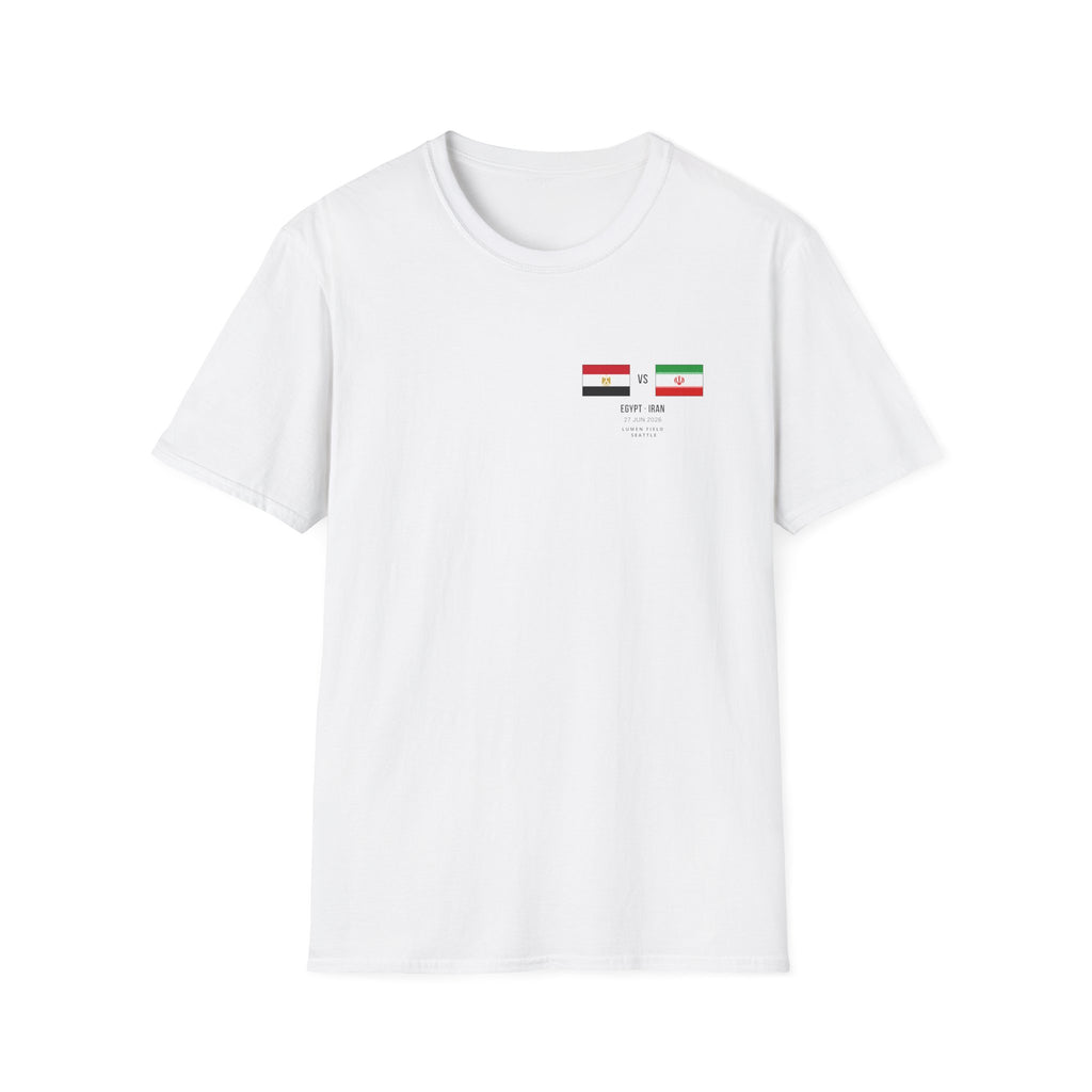 World Cup 2026 T-Shirt | Egypt vs Iran | Group Stage Soccer Tee | Unisex Fan Gift