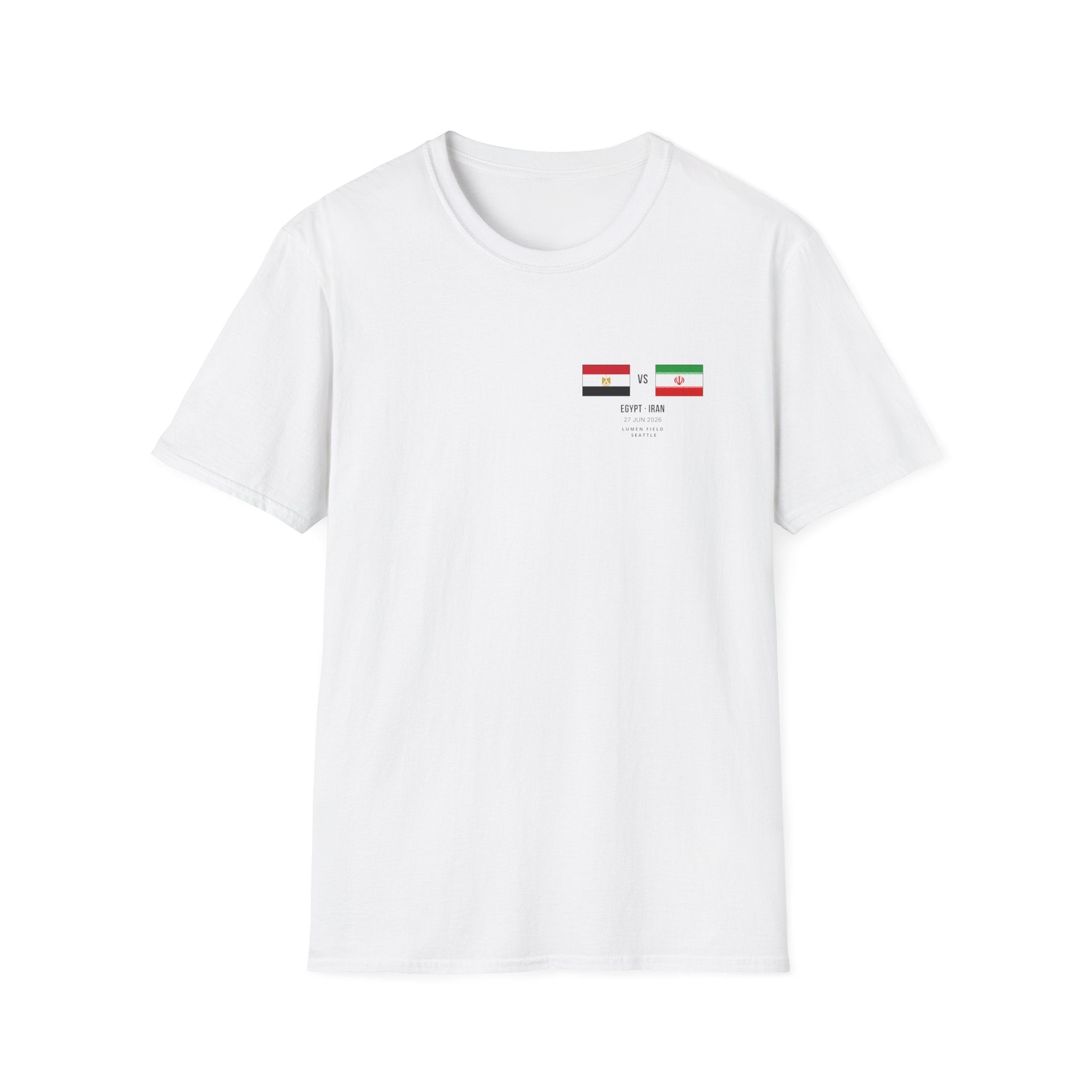World Cup 2026 T-Shirt | Egypt vs Iran | Group Stage Soccer Tee | Unisex Fan Gift