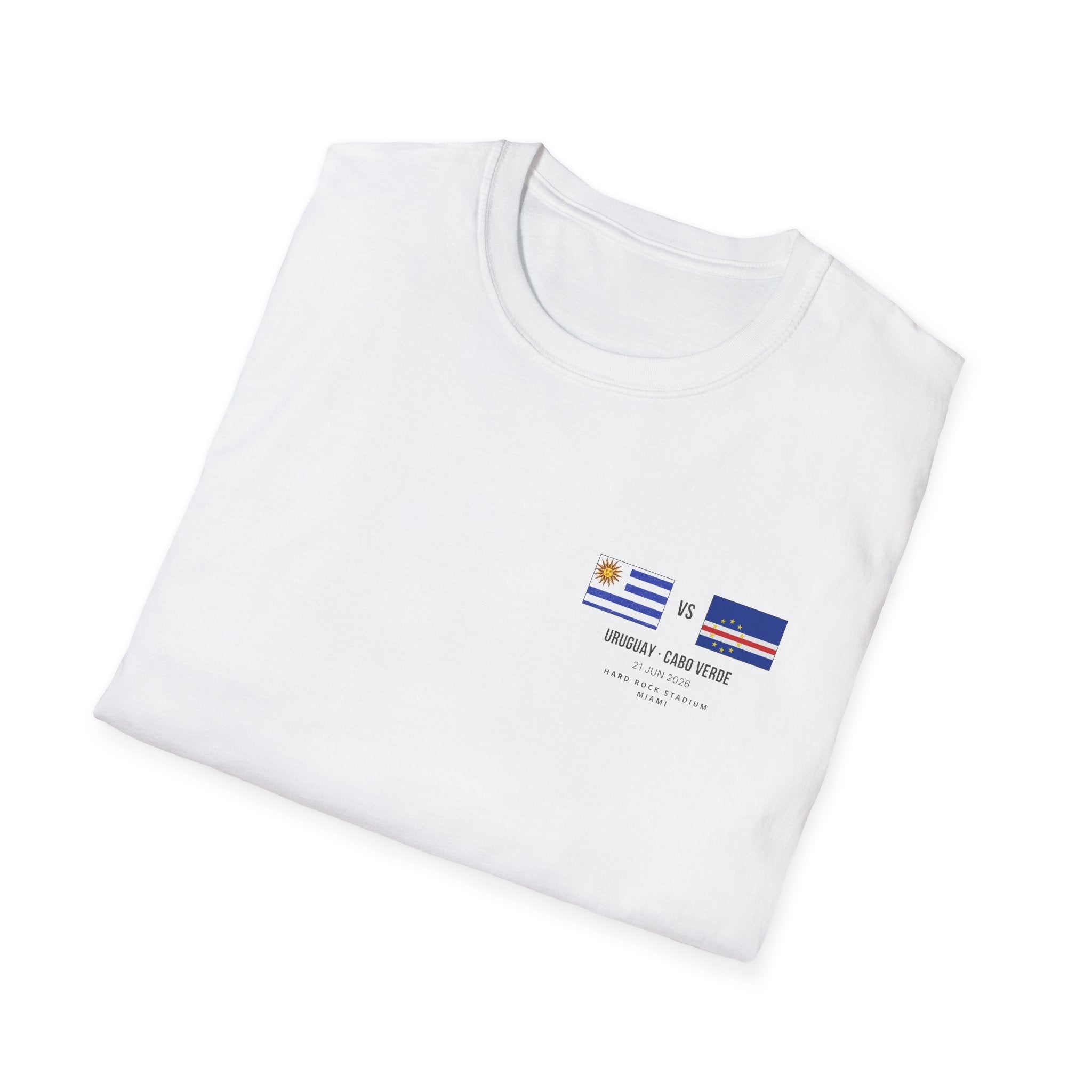 World Cup 2026 T-Shirt | Uruguay vs Cape Verde | Group Stage Soccer Tee | Unisex Fan Gift