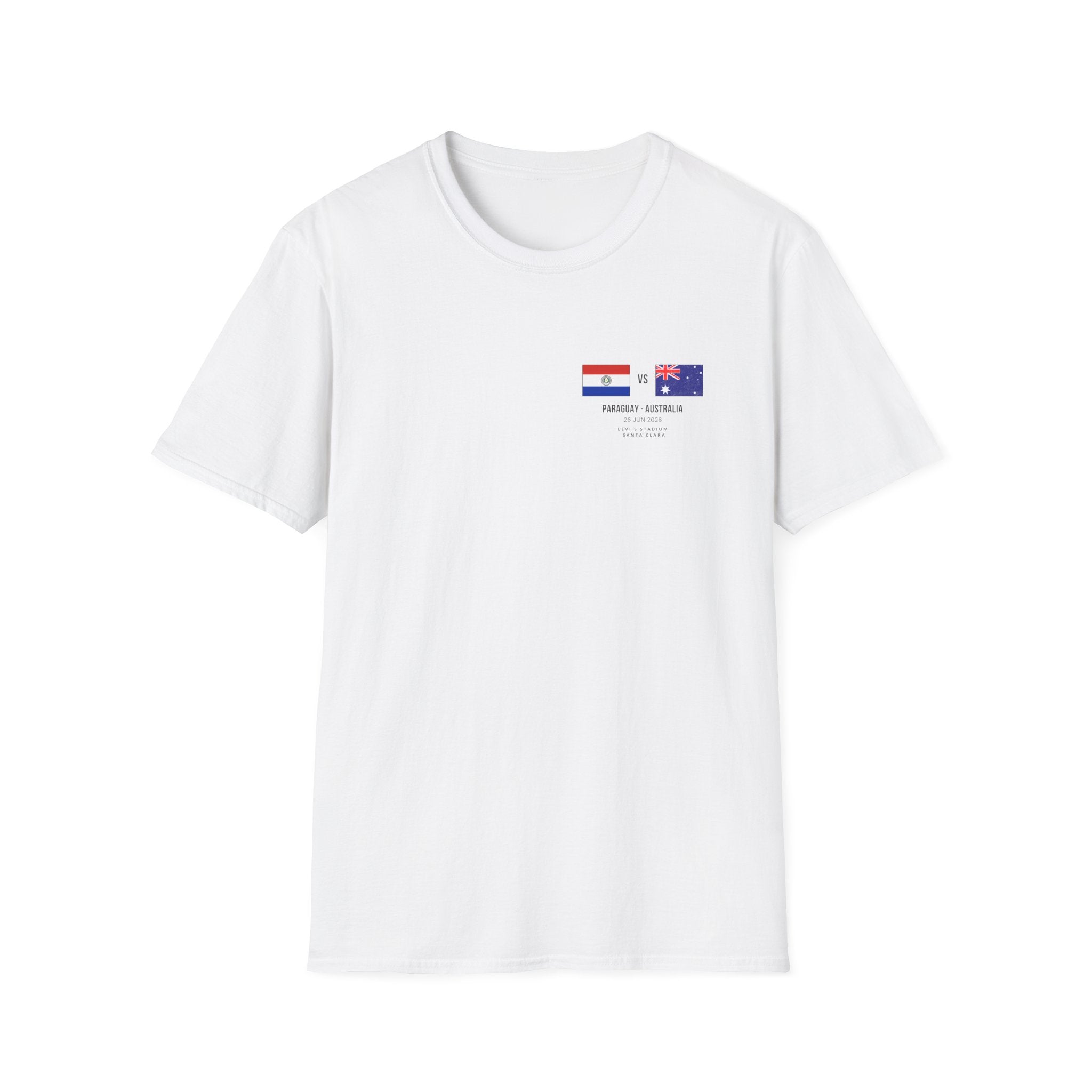World Cup 2026 T-Shirt | Paraguay vs Australia | Group Stage Soccer Tee | Unisex Fan Gift