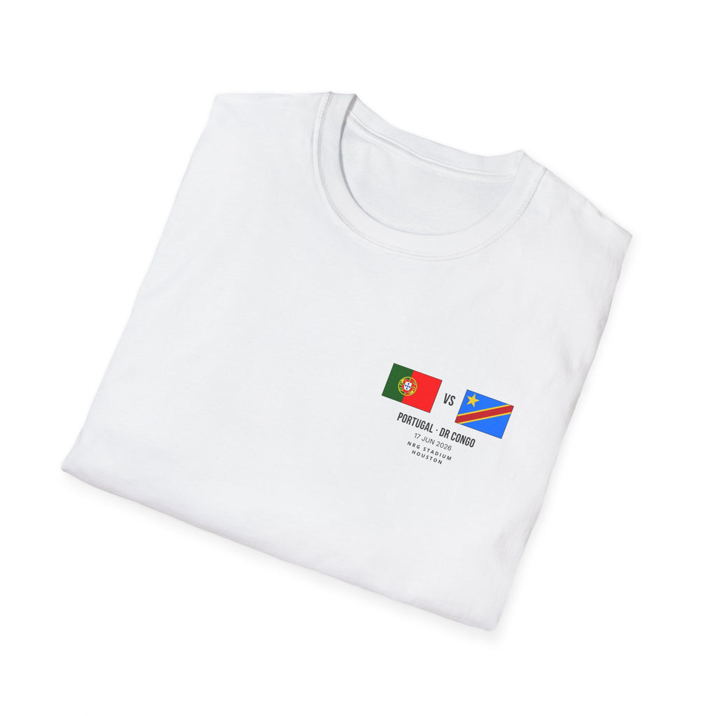 World Cup 2026 T-Shirt | Portugal vs Congo DR | Group Stage Soccer Tee | Unisex Fan Gift