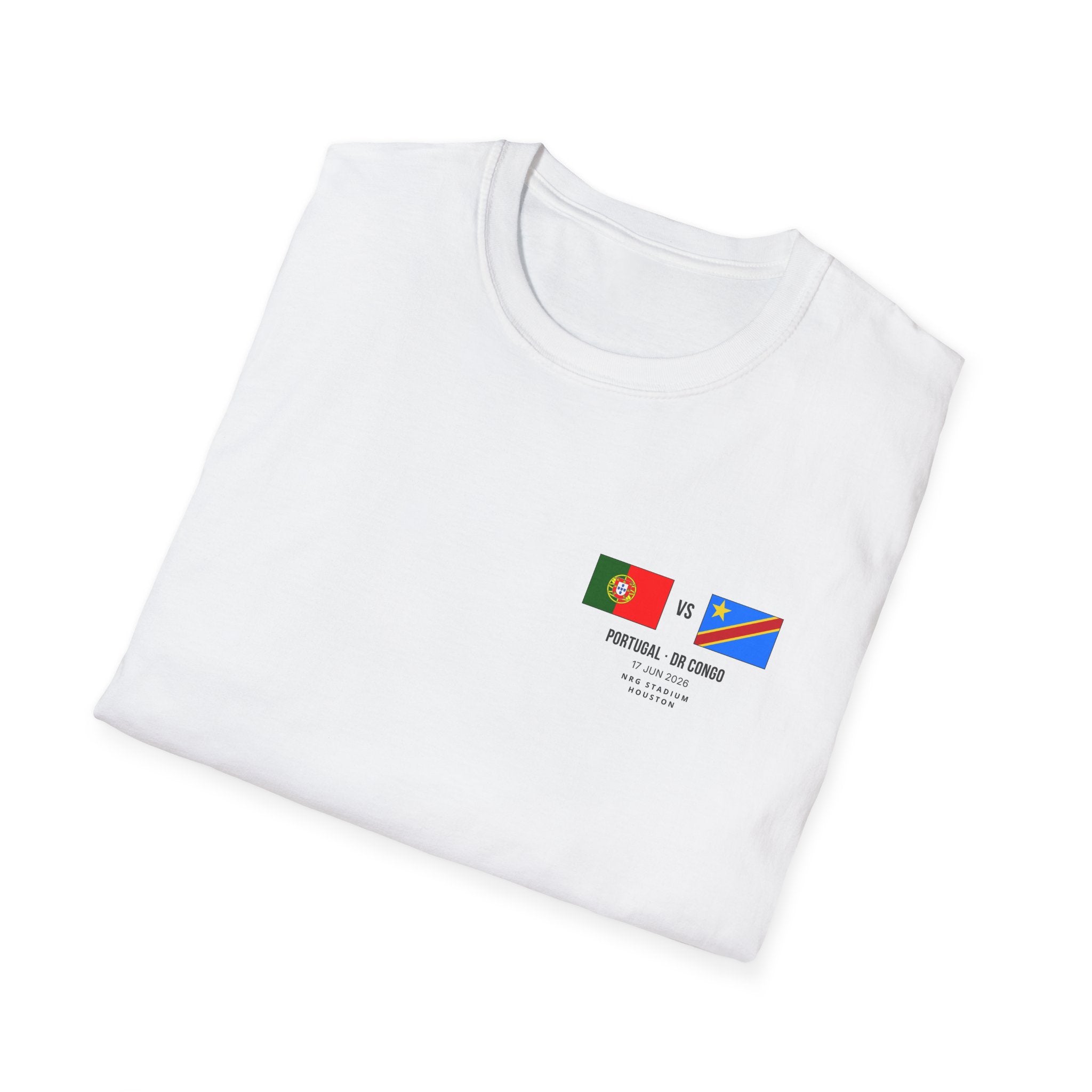 World Cup 2026 T-Shirt | Portugal vs Congo DR | Group Stage Soccer Tee | Unisex Fan Gift
