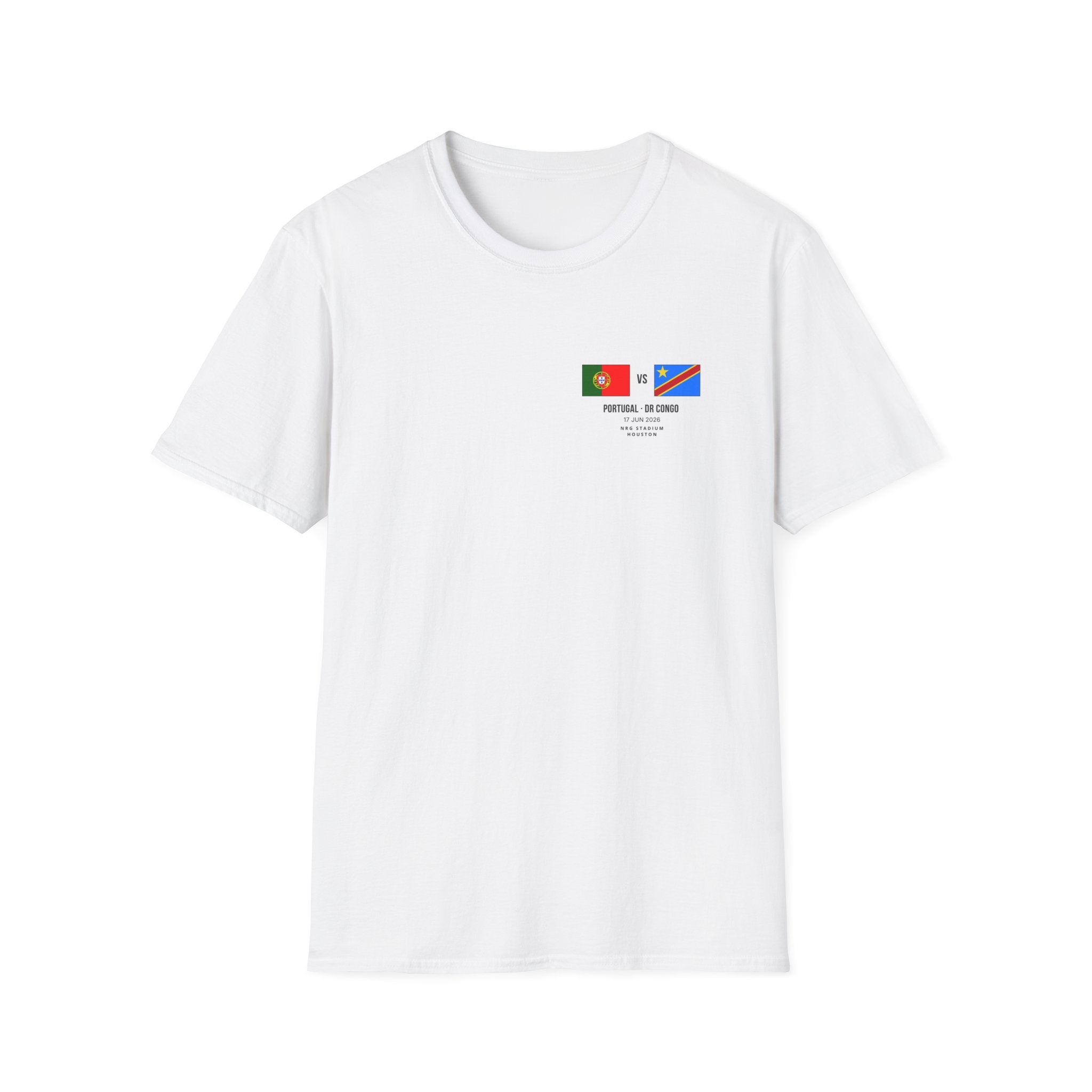 World Cup 2026 T-Shirt | Portugal vs Congo DR | Group Stage Soccer Tee | Unisex Fan Gift