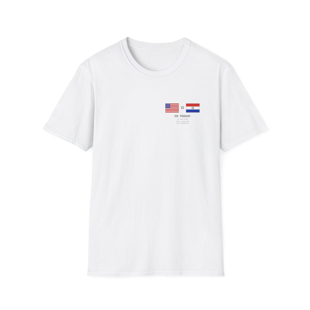 World Cup 2026 T-Shirt | USA vs Paraguay | Group Stage Soccer Tee | Unisex Fan Gift